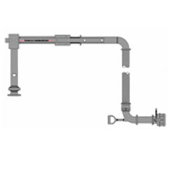 E2573 Нижнее шланговое наливное устройство с противовесом